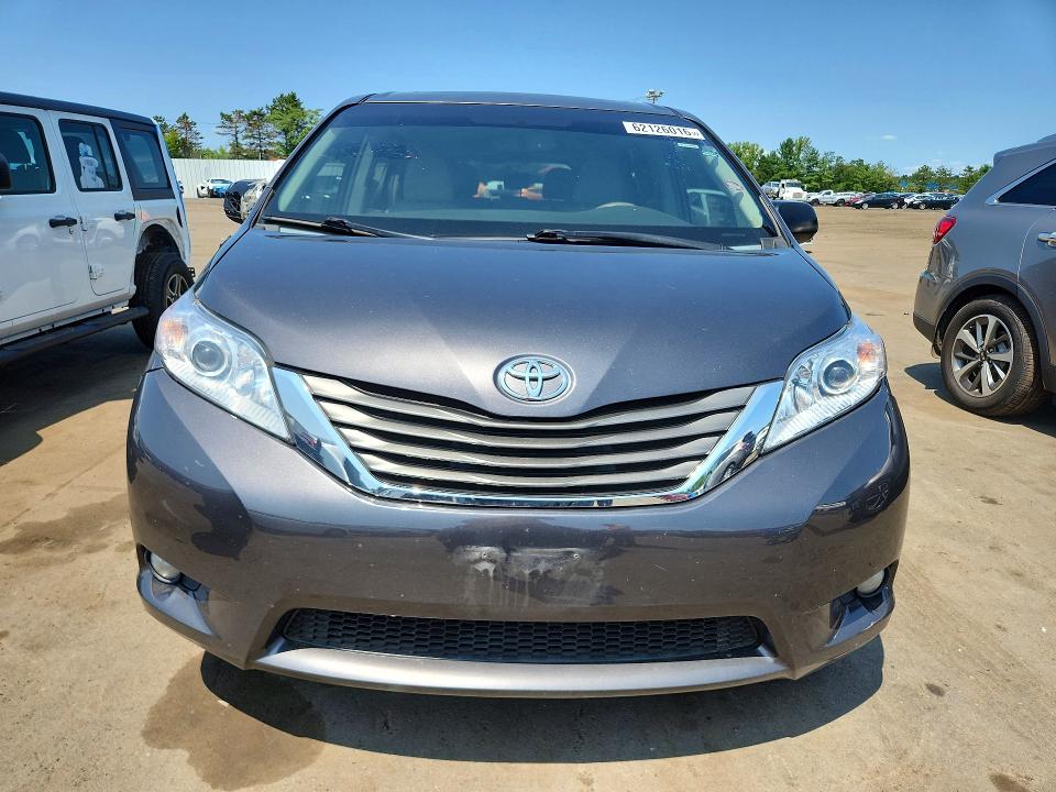 2014 Toyota Sienna VIN 5TDYK3DC7ES450607 COPART salvage auction — REAR END, CT - CERTIFICATE OF TITLE, sold $1,600 on 2026-07-31 (photo 5)
