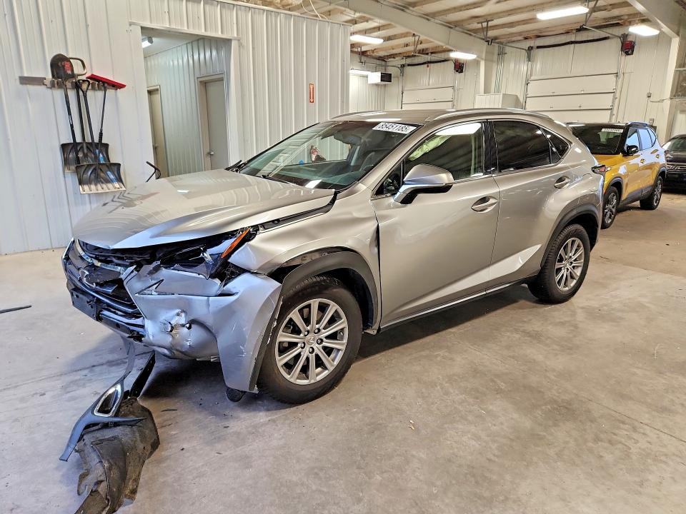 2016 Lexus Nx VIN JTJYARBZ5G2036228 COPART salvage auction — FRONT END, Mn - Cert Of Title-Salvage, sold $250 on 2026-07-21 (photo 1)