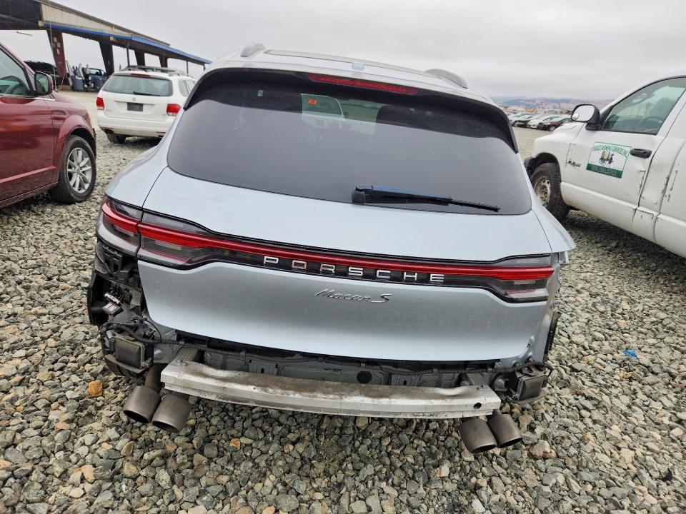 2020 Porsche Macan VIN WP1AB2A55LLB35237 COPART salvage auction — REAR END, Ca - Salvage Certificate, sold $13,400 on 2026-07-16 (photo 6)