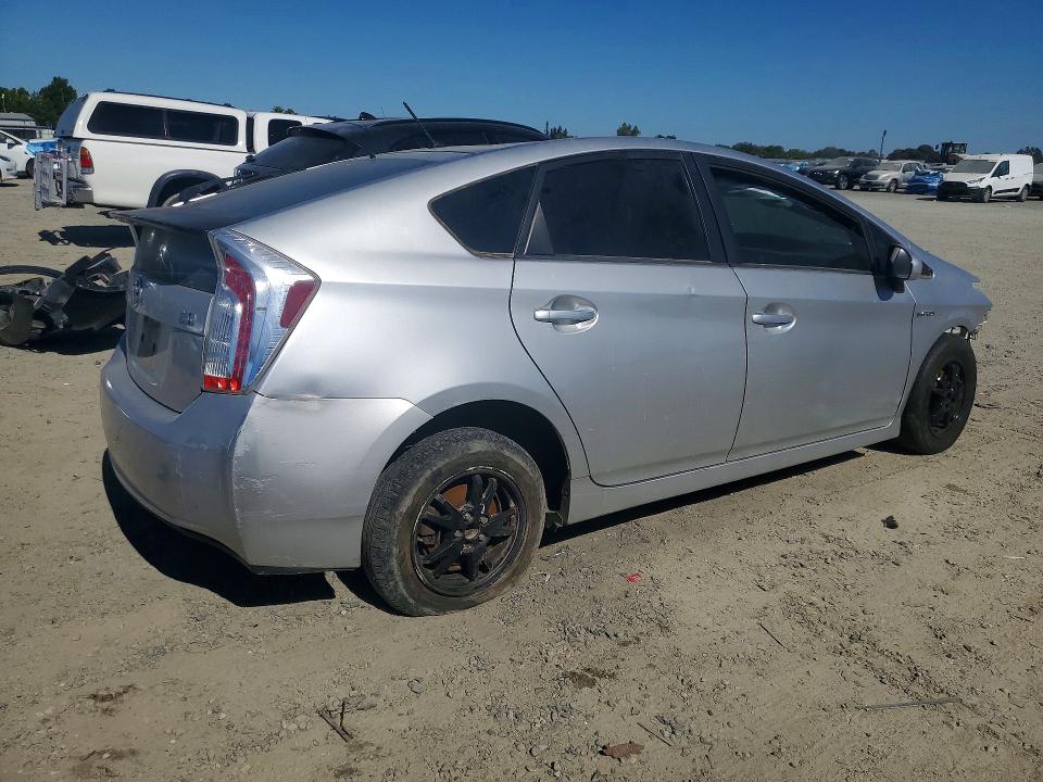 2014 Toyota Prius VIN JTDKN3DU3E1832295 COPART salvage auction — FRONT END, Ca - Cert Of Title-Salvaged, sold $100 on 2026-07-30 (photo 3)