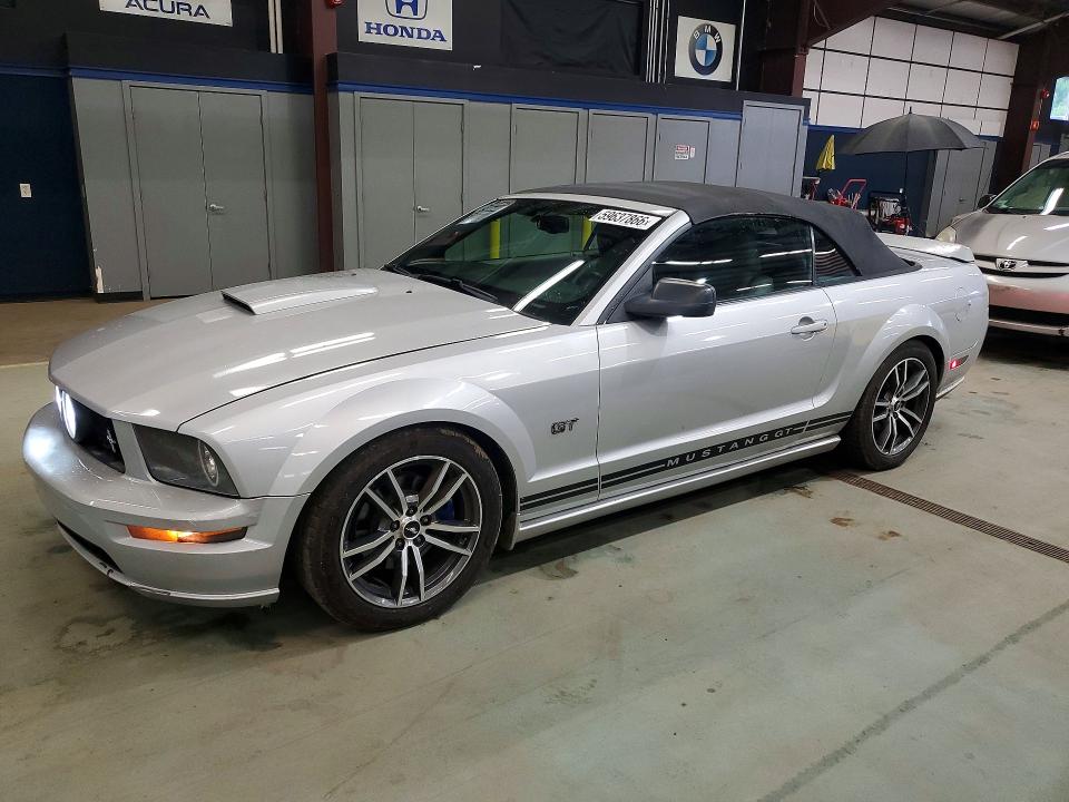 2007 Ford Mustang VIN 1ZVFT85H875207339 COPART salvage auction — FRONT END, NH - CERTIFICATE OF TITLE (P), sold $3,900 on 2026-07-09 (photo 1)