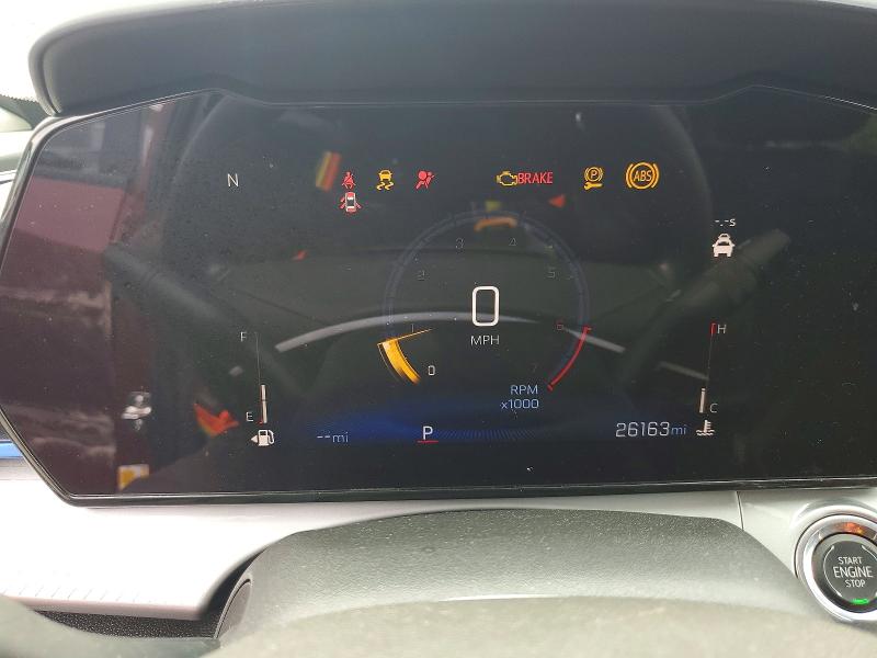 2025 Chevrolet Trax VIN KL77LHEP9SC259529 COPART salvage auction — FRONT END, Ny - Certificate Of Title, sold $10,100 on 2026-07-20 (photo 9)