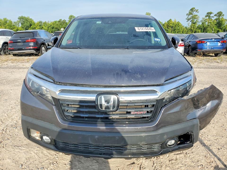 2020 Honda Ridgeline VIN 5FPYK3F1XLB018176 COPART salvage auction — FRONT END, TX - SALVAGE VEHICLE TITLE, sold $8,900 on 2026-08-14 (photo 5)