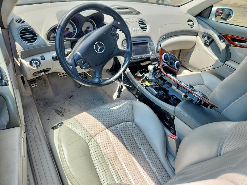 2005 Mercedes-benz Sl-class VIN WDBSK74F45F092839 COPART salvage auction — UNDERCARRIAGE, CT - CERT OF TITLE-SALVAGE, sold $650 on 2026-07-10 (photo 8)