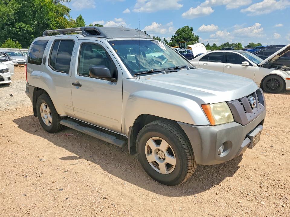 2007 Nissan Xterra VIN 5N1AN08W87C525858 COPART salvage auction — VANDALISM, Nc - Salvage Certificate Of Title, sold $400 on 2026-08-03 (photo 4)