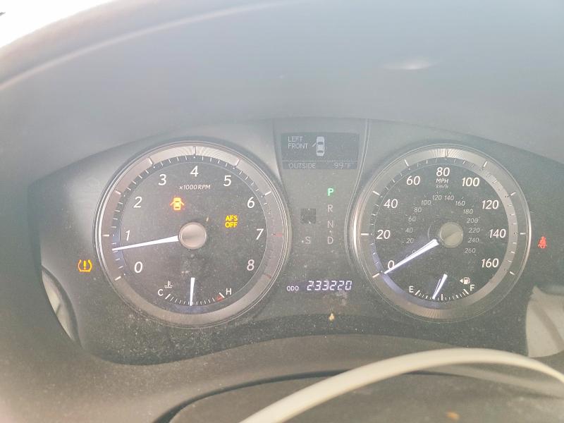 2011 Lexus ES VIN JTHBK1EGXB2427612 COPART salvage auction — FRONT END, Ga - Cert Of Title-Salvage, sold $1,300 on 2026-07-09 (photo 9)