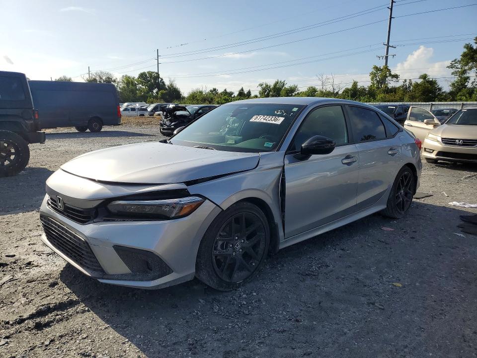 2024 Honda Civic VIN 2HGFE2F5XRH507220 — COPART salvage auction photo