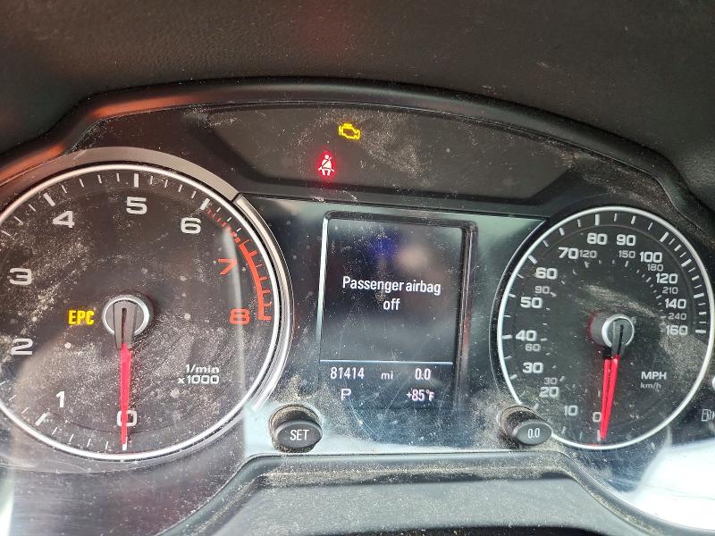 2015 Audi Q5 VIN WA1CFAFP9FA052911 COPART salvage auction — MINOR DENT/SCRATCHES, Va - Certificate Of Title, sold $1,100 on 2026-07-28 (photo 9)