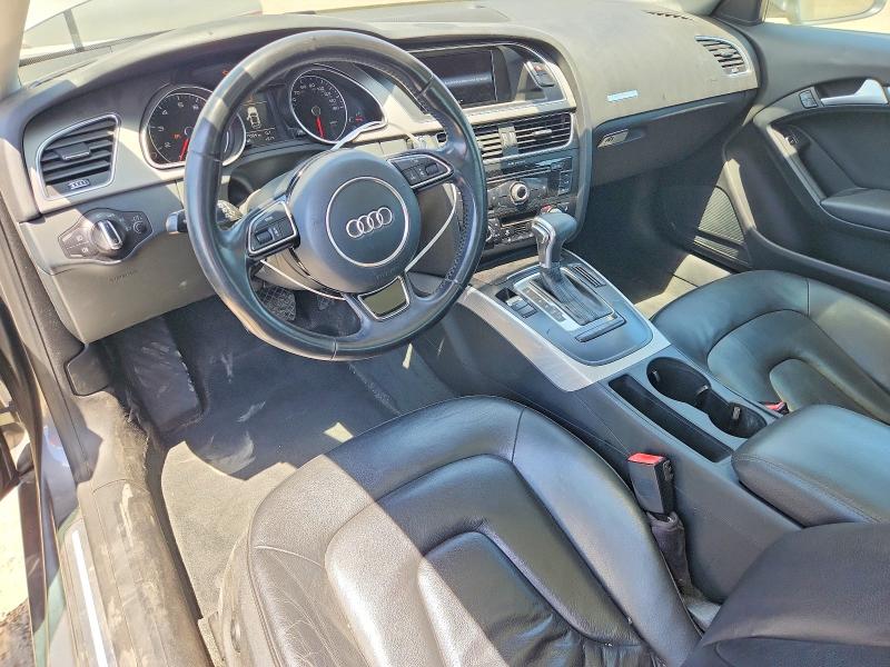 2013 Audi A5 VIN WAULFAFR1DA001419 COPART salvage auction — REAR END, Ca - Dis/Dlr/Exp App For Dup Clean, sold $1,050 on 2026-07-27 (photo 8)
