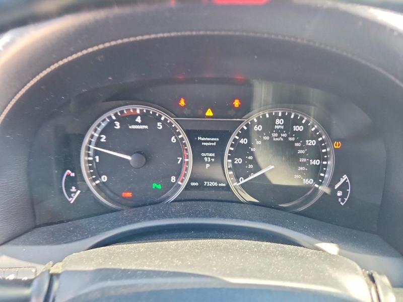 2015 Lexus Gs 350 VIN JTHBE1BL0FA008981 COPART salvage auction — SIDE, TX - CERTIFICATE OF TITLE, sold $9,400 on 2026-09-03 (photo 9)