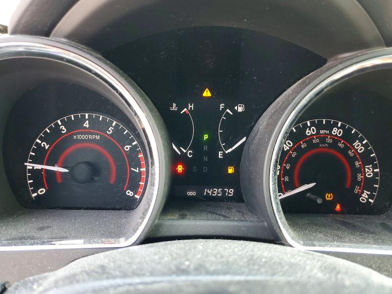 2013 Toyota Highlander VIN 5TDYK3EH0DS116234 COPART salvage auction — FRONT END, Co - Public - Salvage Title, sold $5,800 on 2026-07-09 (photo 9)