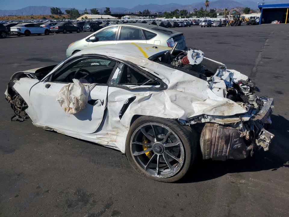 2016 Porsche 911 VIN WP0AF2A98GS193296 COPART salvage auction — REAR END, Ca - Salvage Certificate, sold $13,600 on 2026-08-19 (photo 2)