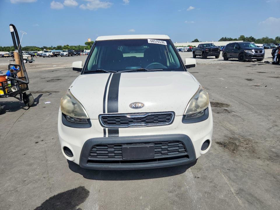 2012 Kia Soul VIN KNDJT2A54C7442342 COPART salvage auction — FRONT END, Fl - Cert Of Title Slvg Rebuildable, sold $325 on 2026-07-20 (photo 5)