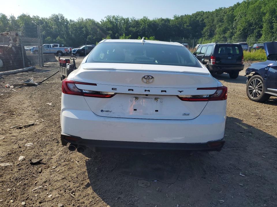 2025 Toyota Camry VIN 4T1DAACK9SU140315 COPART salvage auction — FRONT END, Md - Certificate Of Title, sold $16,900 on 2026-07-30 (photo 6)
