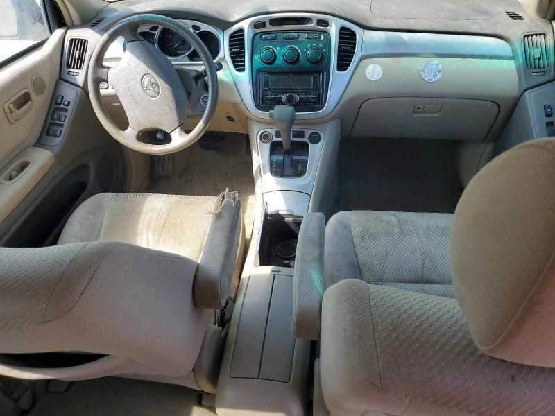 2004 Toyota Highlander VIN JTEGP21A240029241 COPART salvage auction — MINOR DENT/SCRATCHES, SC - CERTIFICATE OF TITLE, sold $900 on 2026-07-27 (photo 8)
