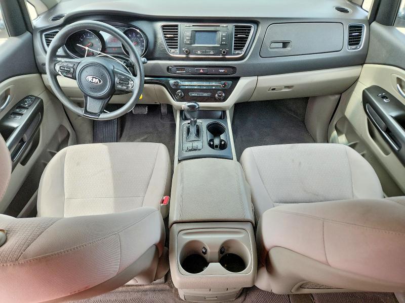 2017 Kia SEDONA VIN KNDMB5C16H6241163 COPART salvage auction — FRONT END, Fl - Certificate Of Title, sold $1,250 on 2026-07-30 (photo 8)