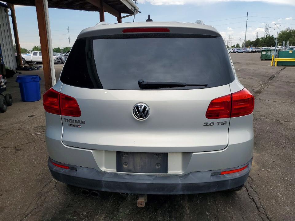 2013 Volkswagen Tiguan VIN WVGAV3AX3DW087734 COPART salvage auction — MINOR DENT/SCRATCHES, Co - Bill Of Sale-Parts Only, sold $900 on 2026-08-19 (photo 6)