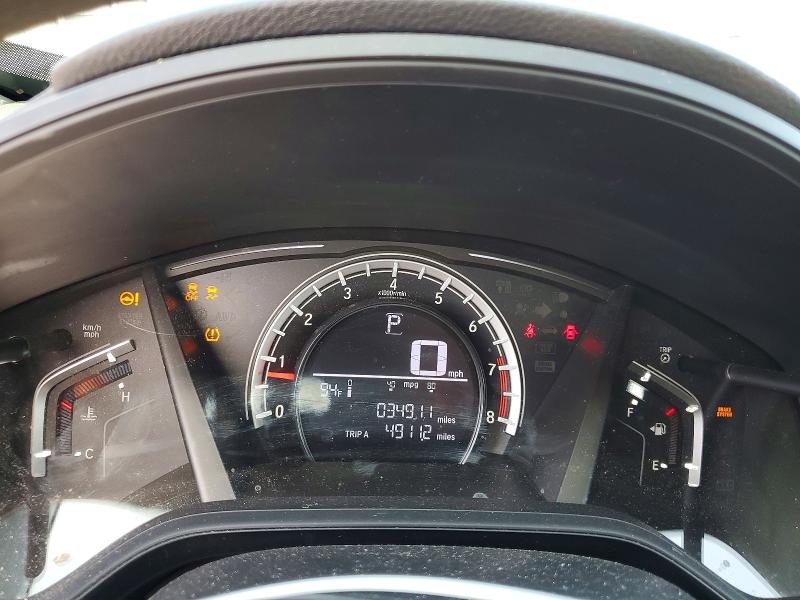 2018 Honda Cr-v VIN 2HKRW5H30JH412067 COPART salvage auction — REAR END, FL - CERTIFICATE OF TITLE, sold $7,000 on 2026-07-29 (photo 9)