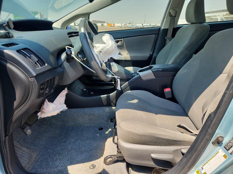 2012 Toyota Prius VIN JTDKN3DUXC1608793 COPART salvage auction — FRONT END, Co - Public - Salvage Title, sold $725 on 2026-07-14 (photo 7)