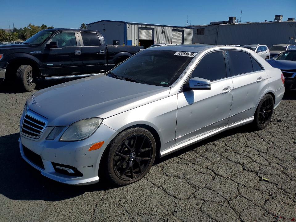 2010 Mercedes-benz E-klasse VIN WDDHF5GB5AA259543 COPART salvage auction — VANDALISM, Ca - Salvage Certificate, sold $650 on 2026-08-07 (photo 1)