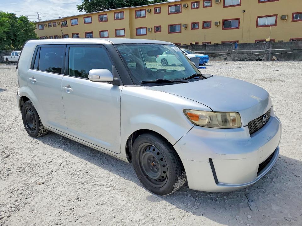2008 Toyota Scion VIN JTLKE50E081019385 COPART salvage auction — REAR END, FL - CERT OF TTL-REBUILT&SLVG RBLD, sold $400 on 2026-07-31 (photo 4)