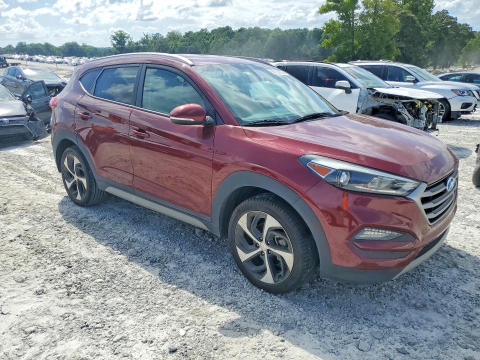 2018 Hyundai Tucson VIN KM8J33AL9JU800274 COPART salvage auction — REAR END, GA - CERT OF TITLE-SALVAGE (P), sold $4,200 on 2026-07-27 (photo 4)