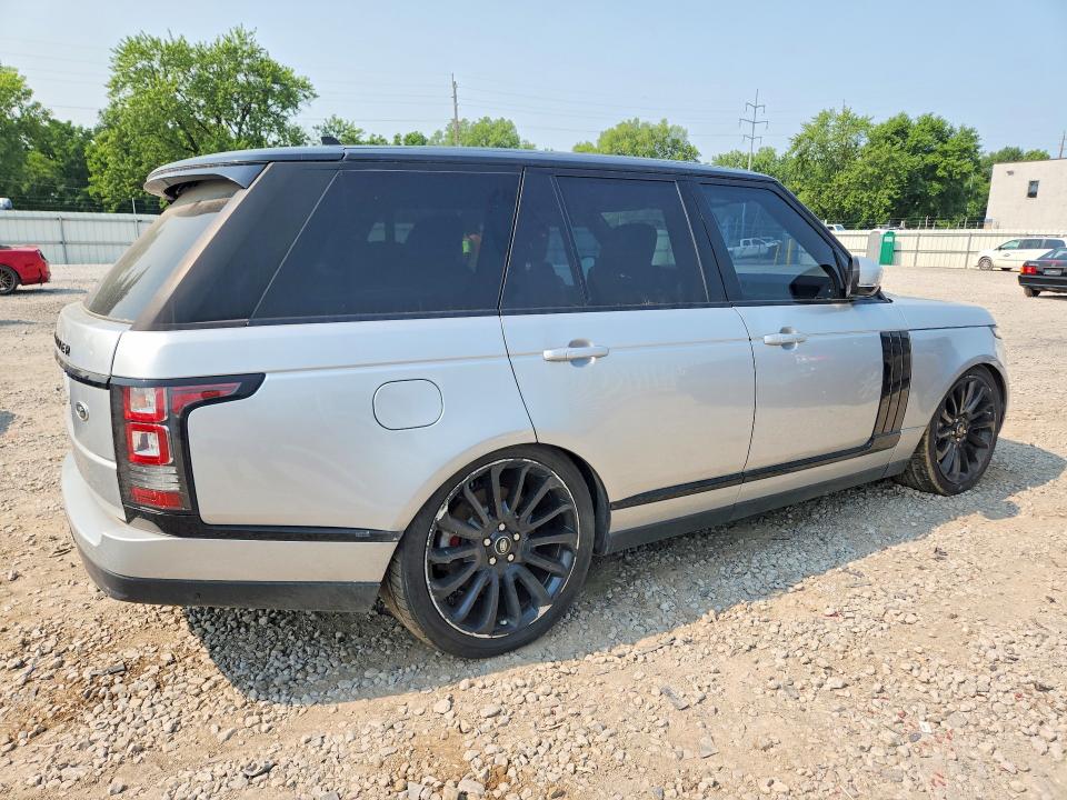 2016 Land rover RANGE ROVER VIN SALGS2EF3GA262996 COPART salvage auction — MINOR DENT/SCRATCHES, Oh - Certificate Of Title (P), sold $6,800 on 2026-07-24 (photo 3)