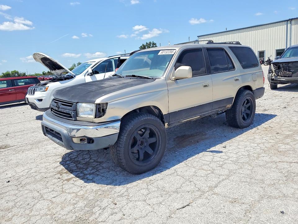 2002 Toyota 4runner VIN JT3GN86R920226744 COPART salvage auction — MECHANICAL, Ar - Cert Of Title-Rebuilt, sold $550 on 2026-07-14 (photo 1)
