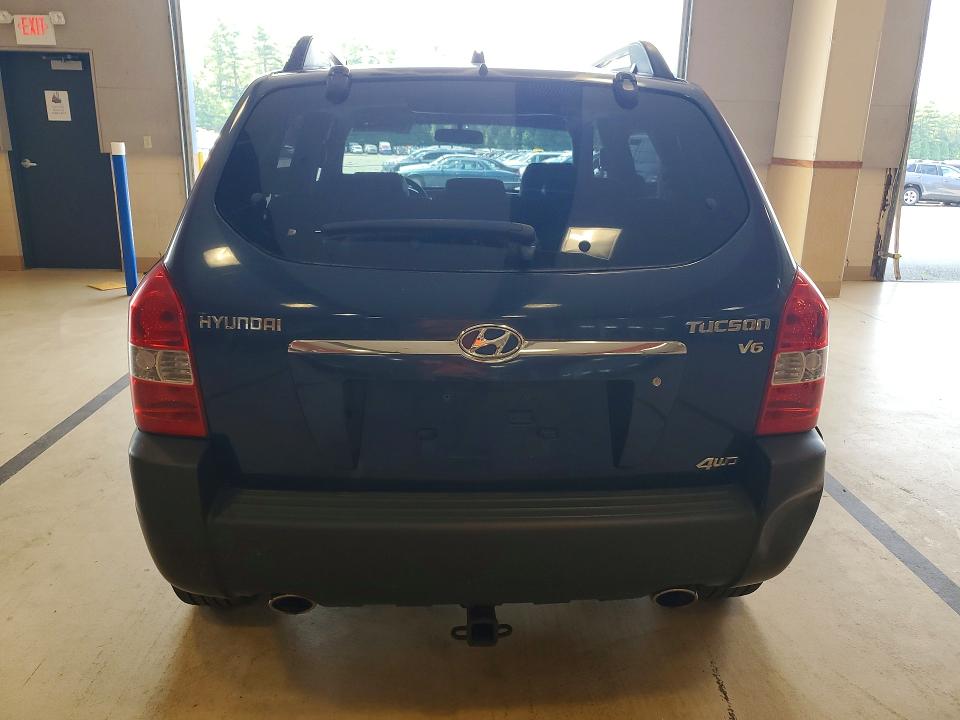 2005 Hyundai Tucson VIN KM8JN72D75U085462 COPART salvage auction — MINOR DENT/SCRATCHES, Ri - Certificate Of Title, sold $550 on 2026-07-09 (photo 6)