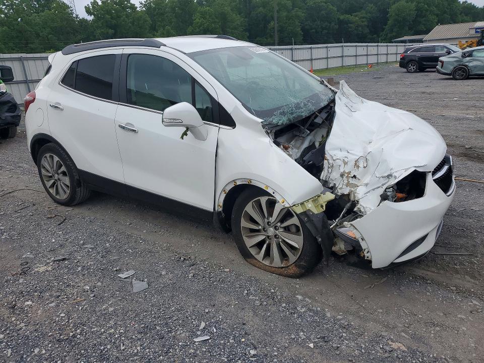 2018 Buick Encore VIN KL4CJESB5JB508566 COPART salvage auction — FRONT END, Pa - Certificate Of Salvage, sold $500 on 2026-07-20 (photo 4)
