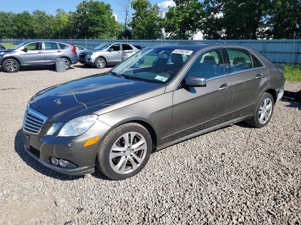 2011 Mercedes-benz E-class VIN WDDHF8HB6BA351682 COPART salvage auction — REAR END, NY - MV-907A SALVAGE CERTIFICATE, sold $475 on 2026-08-10 (photo 1)