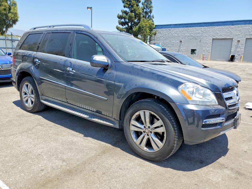 2010 Mercedes-benz Gl-class VIN 4JGBF7BE0AA609105 COPART salvage auction — SIDE, Ca - Salvage Certificate, sold $925 on 2026-07-24 (photo 4)
