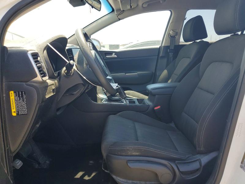 2022 Kia Sportage VIN KNDPM3AC4N7000594 COPART salvage auction — REAR END, Ca - Salvage Certificate, sold $350 on 2026-07-30 (photo 7)