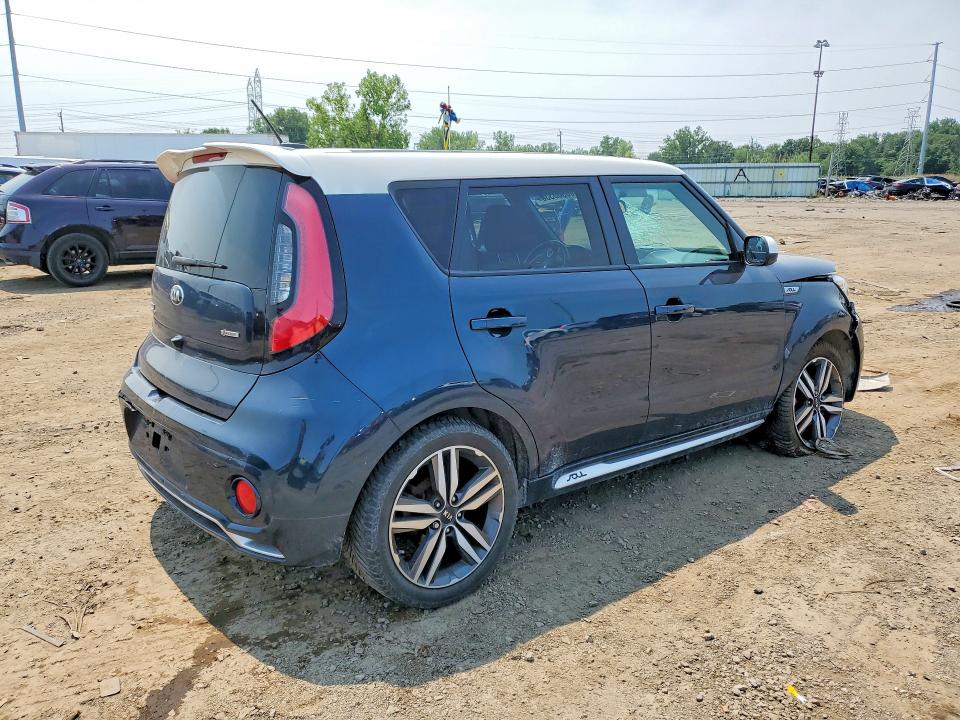 2018 Kia Soul VIN KNDJP3A55J7585436 COPART salvage auction — FRONT END, Mi - Certificate Of Title, sold $675 on 2026-07-24 (photo 3)