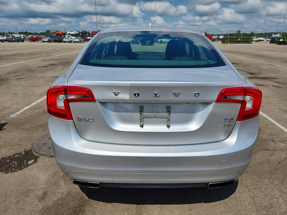 2015 Volvo S60 VIN YV1612TB7F2306409 COPART salvage auction — FRONT END, Oh - Cert Of Title-Salvage, sold $400 on 2026-07-24 (photo 6)
