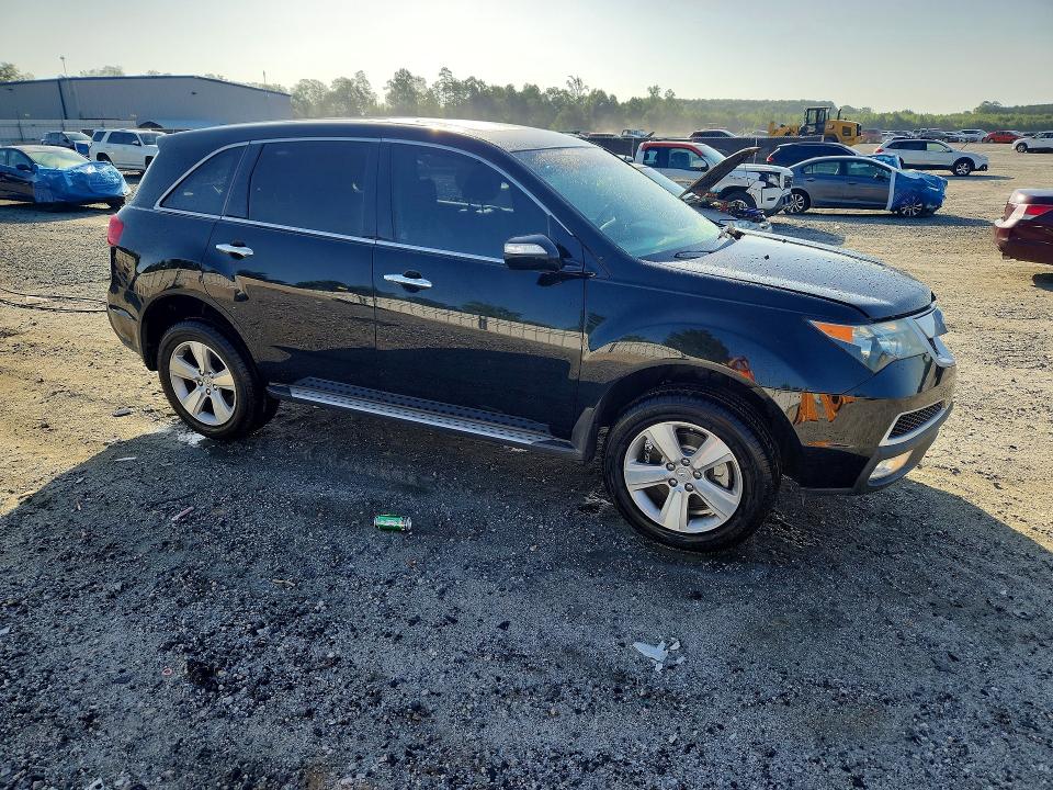 2013 Acura Mdx VIN 2HNYD2H39DH515446 COPART salvage auction — REAR END, Sc - Cert Of Title-Salvage, sold $1,600 on 2026-08-24 (photo 4)