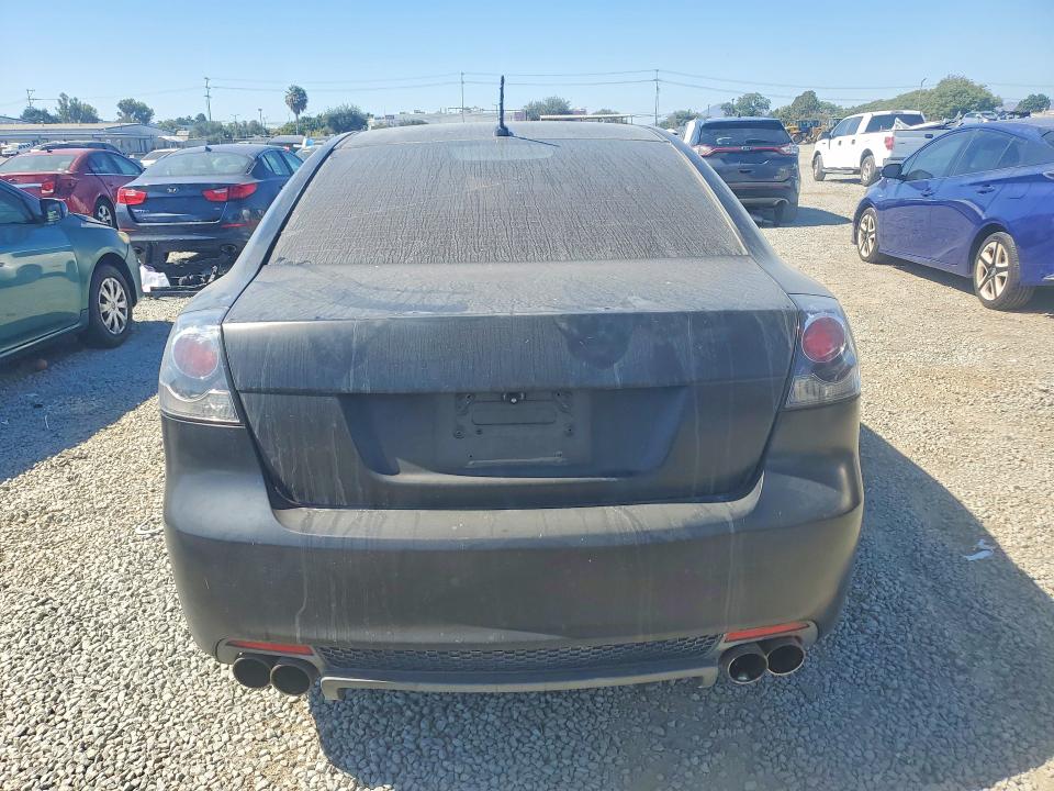 2008 Pontiac G8 VIN 6G2EC57Y48L127079 COPART salvage auction — FRONT END, Ca - Salvage Certificate, sold $3,750 on 2026-07-17 (photo 6)