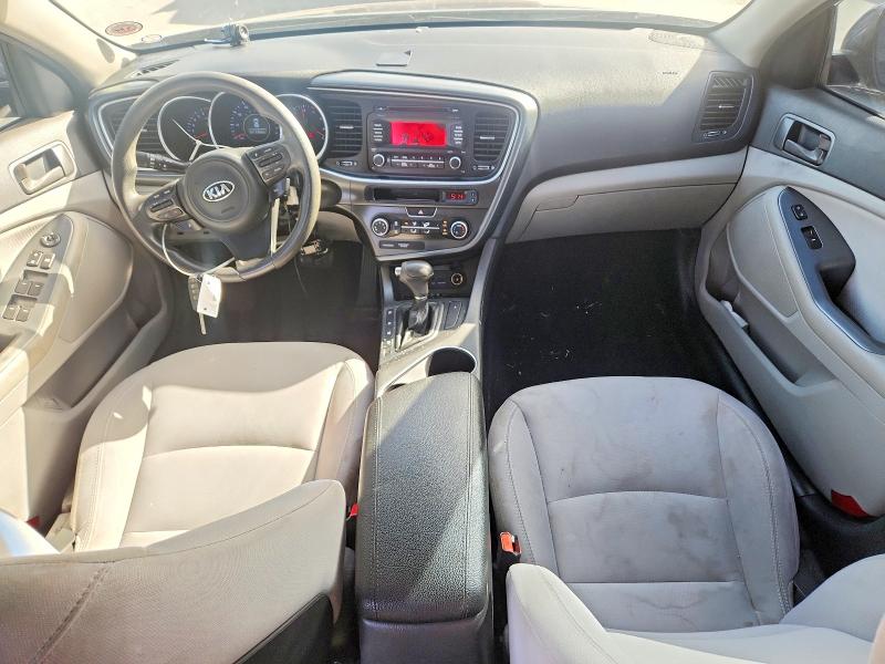 2015 Kia Optima VIN 5XXGM4A70FG373598 COPART salvage auction — VANDALISM, La - Cert Of Title-Salvage, sold $70 on 2026-07-29 (photo 8)