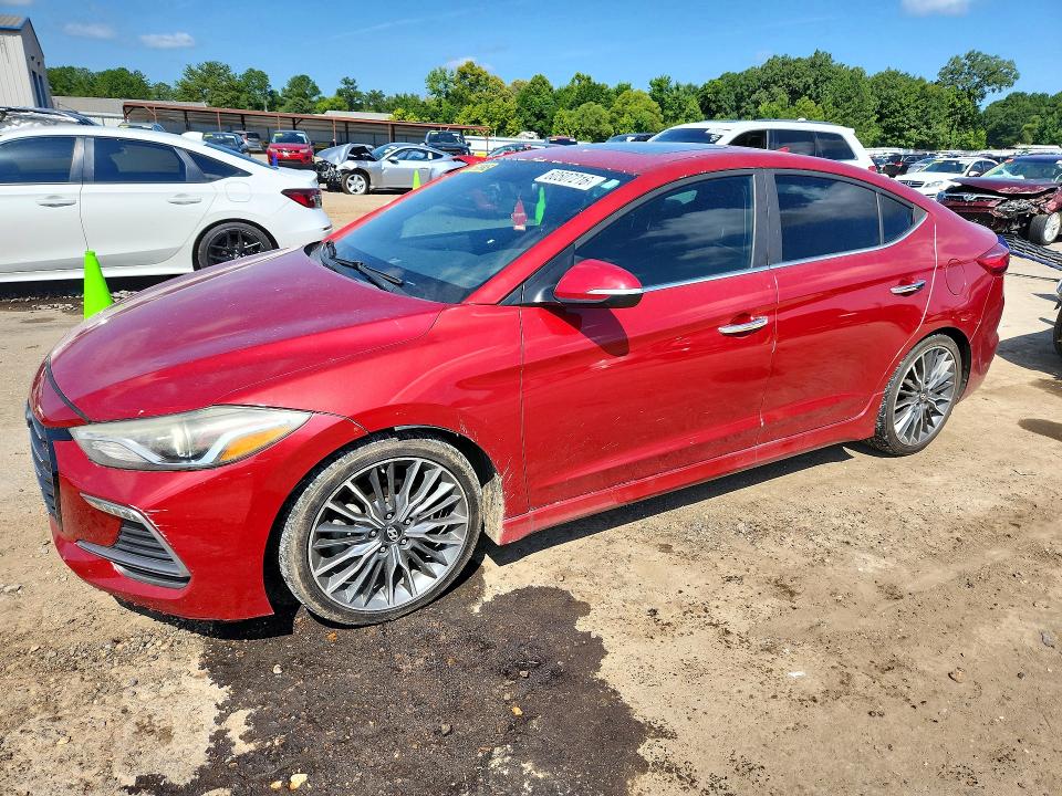 2017 Hyundai Elantra VIN KMHD04LB1HU315170 COPART salvage auction — MINOR DENT/SCRATCHES, Ms - Certificate Of Title, sold $675 on 2026-07-24 (photo 1)