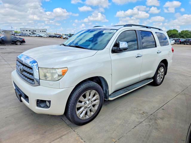 2014 Toyota Sequoia VIN 5TDYY5G1XES055132 COPART salvage auction — MINOR DENT/SCRATCHES, Tx - Certificate Of Title (P), sold $9,200 on 2026-07-27 (photo 1)