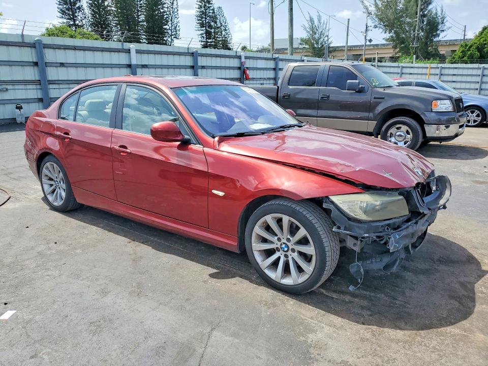 2011 BMW 3 series VIN WBAPH7G55BNM58413 COPART salvage auction — FRONT END, FL - CERT OF TITLE SLVG REBUILDABLE, sold $575 on 2026-07-20 (photo 4)