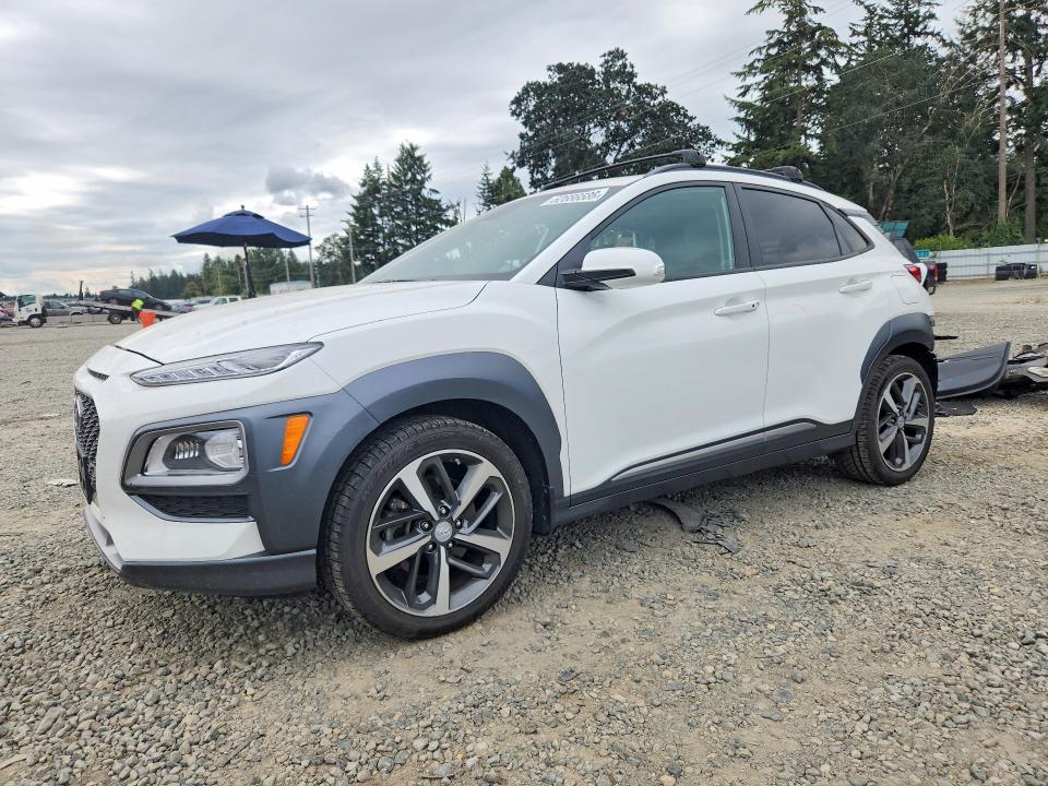 2021 Hyundai Kona VIN KM8K3CA59MU720094 COPART salvage auction — ALL OVER, WA - BILL OF SALE, sold $3,900 on 2026-07-31 (photo 1)