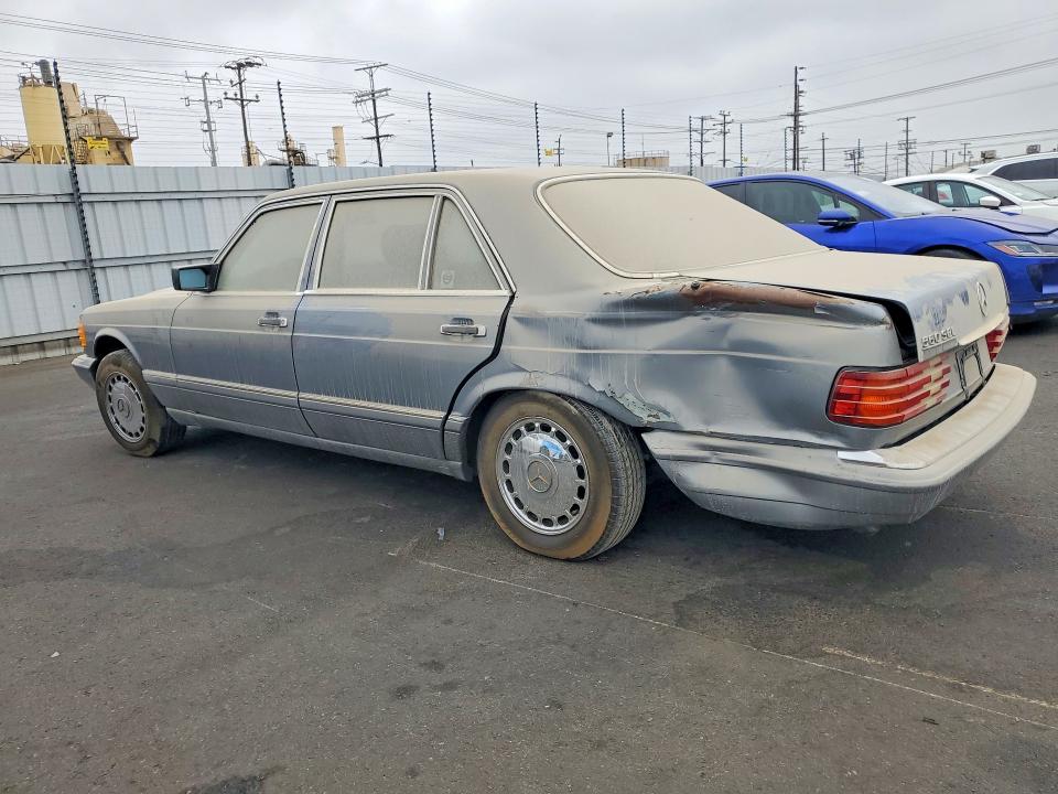 1988 Mercedes-benz 560 VIN WDBCA39D7JA398223 COPART salvage auction — REAR END, Ca - Salvage Certificate, sold $4,100 on 2026-07-13 (photo 2)