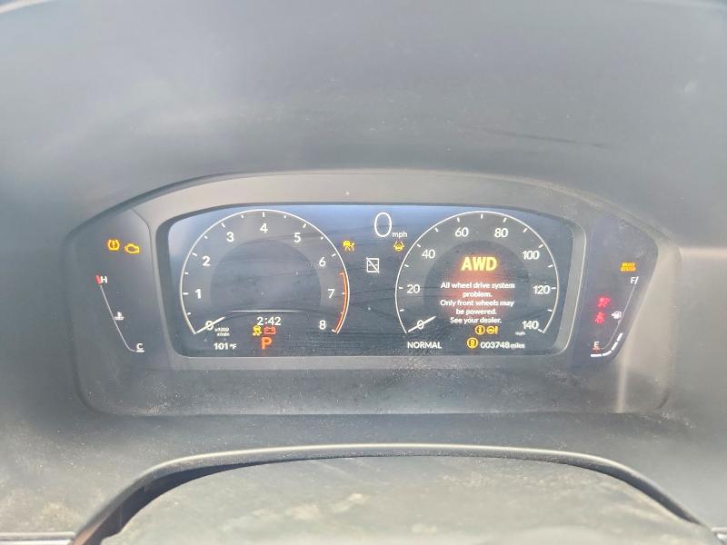 2026 Honda Cr-v VIN 2HKRS4H70TH444528 COPART salvage auction — FRONT END, NV - SALVAGE TITLE, sold $9,400 on 2026-07-31 (photo 9)
