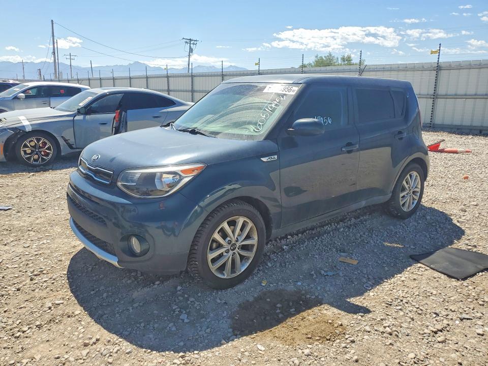 2017 Kia Soul VIN KNDJP3A57H7464143 COPART salvage auction — MINOR DENT/SCRATCHES, UT - CERT OF TITLE-REBUILT/RESTORED, sold $1,400 on 2026-07-17 (photo 1)