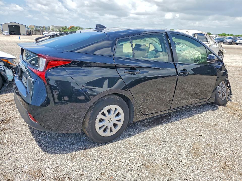 2022 Toyota Prius VIN JTDKAMFU7N3181594 COPART salvage auction — FRONT END, FL - CERTIFICATE OF DESTRUCTION, sold $2,100 on 2026-07-29 (photo 3)
