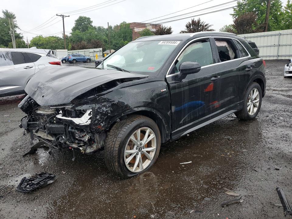 2021 Audi VIN WA1EECF39M1022759 COPART salvage auction — FRONT END, Ct - Cert Of Title-Salvage, sold $2,000 on 2026-07-31 (photo 1)