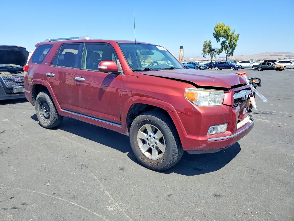 2013 Toyota 4runner VIN JTEBU5JR5D5122753 COPART salvage auction — FRONT END, Ut - Dis/Dlr/Exp Only Clean Title, sold $5,900 on 2026-07-27 (photo 4)