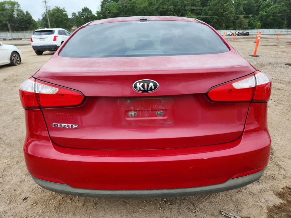 2016 Kia Forte VIN KNAFK4A60G5445640 COPART salvage auction — FRONT END, La - Certificate Of Title (P), sold $875 on 2026-07-31 (photo 6)
