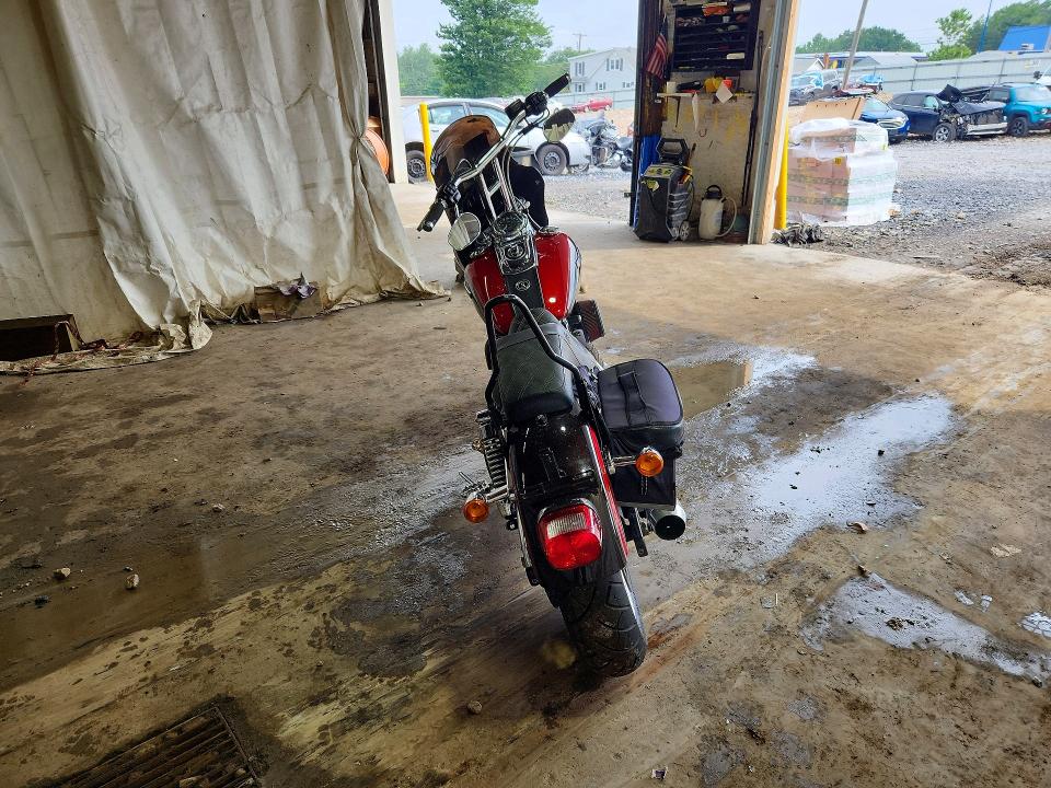 2013 Harley-davidson Super-glide VIN 1HD1GV411DC321192 COPART salvage auction — ROLLOVER, Pa - Certificate Of Salvage, sold $1,150 on 2026-07-23 (photo 4)